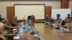 Wakil Walikota Makassar Fatmawati Rusdi Memimpin Langsung Rapat Koordinasi.