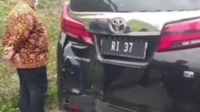 Rombongan Mentan Syahrul Yasin Limpo Kecelakaan di Tol Jombang