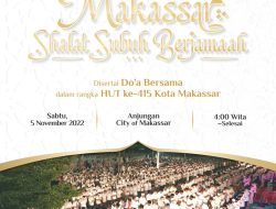 Besok, Doa Bersama untuk Kota Makassar Ke-415