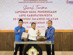 Pemerintah Kota Makassar Raih Predikat WTP dari BPK untuk Laporan Keuangan Tahun 2022