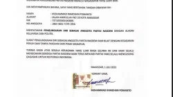 SURAT PENGUNDURAN-DANNY