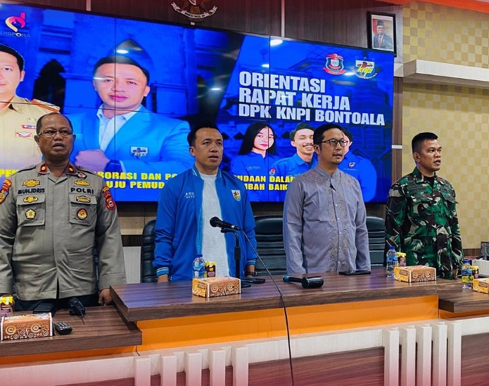 Aswin Kartapati Hadiri Orientasi dan Raker KNPI Bontoala