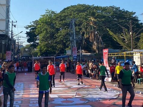 Dua Belas Tim Kelurahan Se-Kecamatan Bontoala Beradu di Liga Anak Lorong