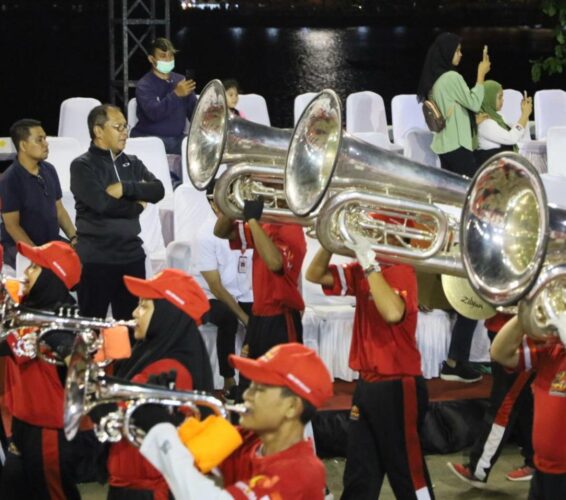 Malam-malam Danny Pantau Kesiapan Resepsi HUT Kota Makassar Ke-416