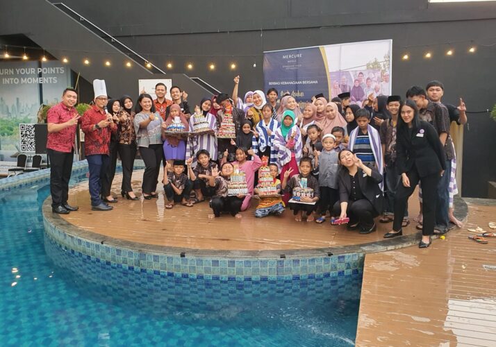 Program CSR Mercure Makassar Bagi Kebahagiaan dengan Panti Asuhan Al Muhaimin