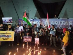 Aksi Solidaritas Jurnalis di Gaza dari Sulsel