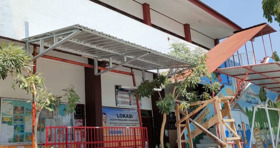 Renovasi Halte Literasi Upaya Dorong Kualitas Warga SDN Rappocini