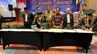 Hadiri Wisuda UT, Kepala Balitbangda Makassar Ingatkan Terus Belajar dan Jaga Almamater