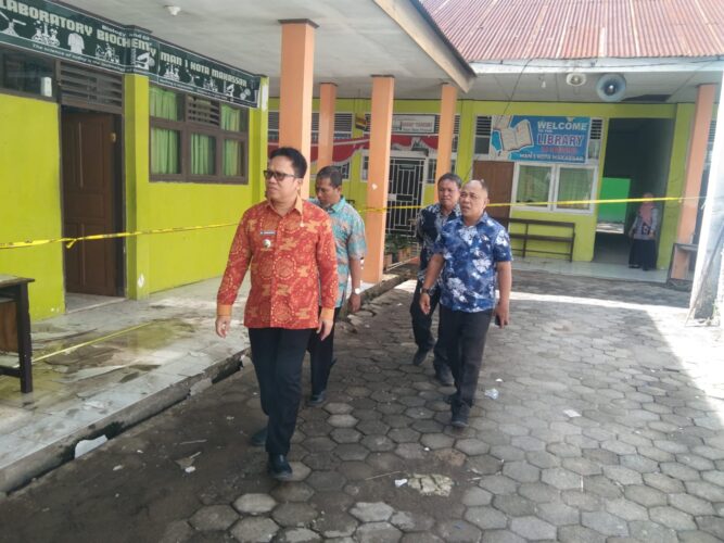 Pemerintah Kecamatan Rappocini Siap Bantu MAN 1 Kembali Pulih