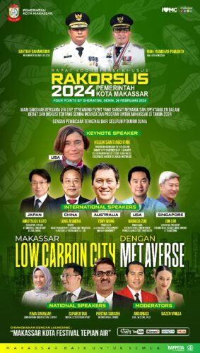 6 Pembicara Luar Negeri Dijadwalkan Hadir di Rakorsus untuk Low Carbon City