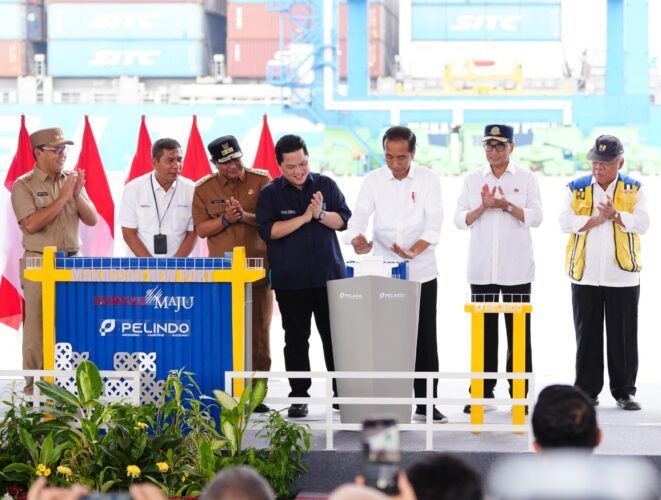 Diresmikan Jokowi, MNP Jadi Pelabuhan Logistik Terbesar di Timur Indonesia