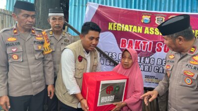 Huadi Group Ambil Bagian Sukseskan Assiama Presisi dengan Bagikan Sembako hingga Layanan Kesehatan