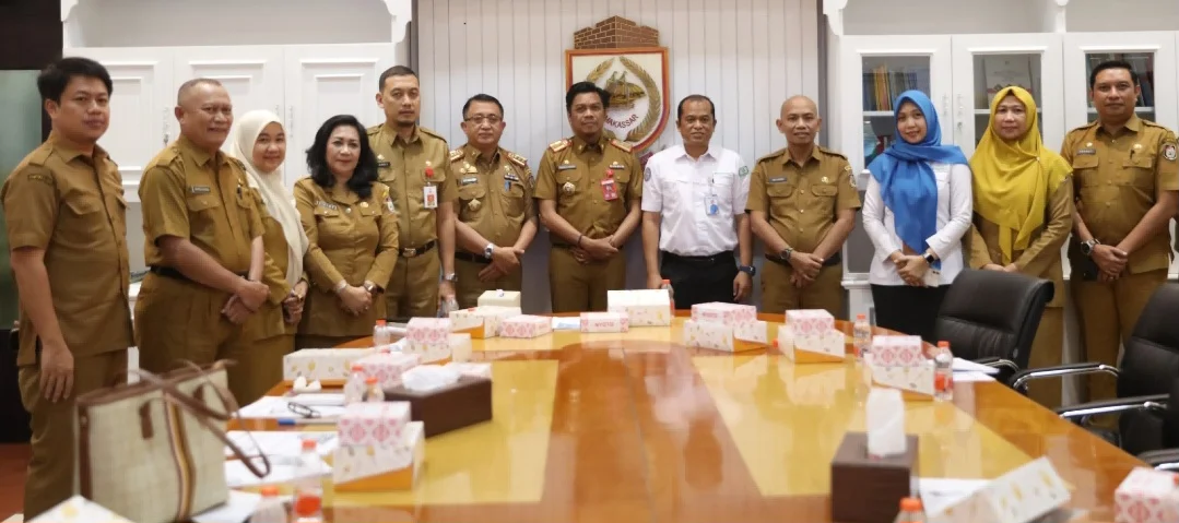 Rakor Bersama Bahas Pemadanan Data BPJS Kesehatan di Kota Makassar