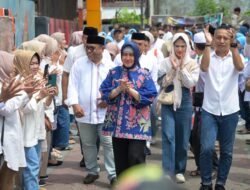 Ketua TP PKK Makassar Hangatkan Suasana Halalbihalal Kecamatan Ujung Tanah