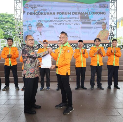 Danny Resmikan Forum Dewan Lorong Se-Kota Makassar