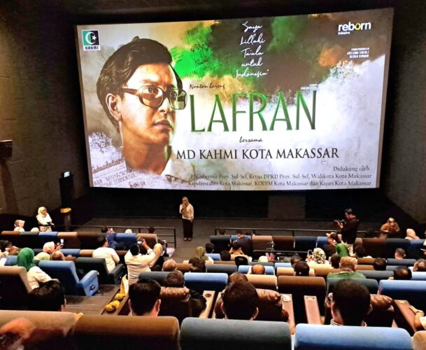 Pj Gubernur dan Ketua DPRD Sulsel Nobar Film Lafran Inisiatif KAHMI Makassar