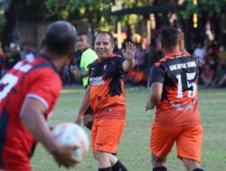 Pasukan Danny Pomanto Taklukkan Tim Pemprov Sulsel di Lapangan Hasanuddin