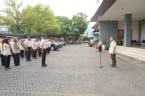 Tingkatkan PAD Jadi Poin Penting di Apel Pagi Bapenda Makassar