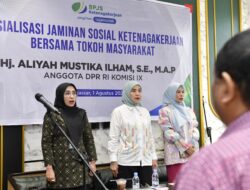 Aliyah Mustika Ilham Ajak Pekerja Jadi Peserta BPJS Ketenagakerjaan