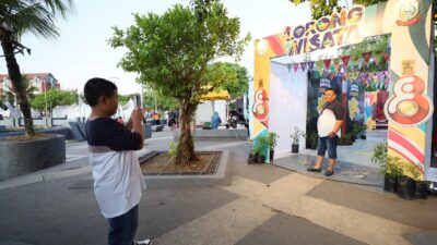 Maket Lorong Wisata Jadi Incaran Pengunjung F8 Makassar untuk Berfoto