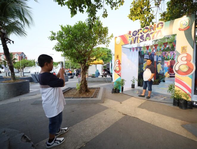 Maket Lorong Wisata Jadi Incaran Pengunjung F8 Makassar untuk Berfoto