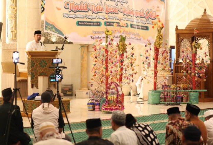 Hadiri Perayaan Maulid Nabi, Pjs Wali Kota Makassar Serukan Pilkada Damai