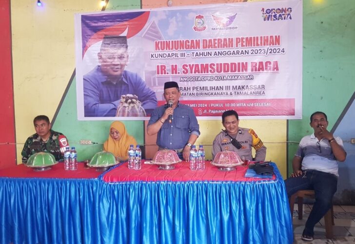 Syamsuddin Raga Tinjau Proyek Infrastruktur di Dapil III Biringkanaya