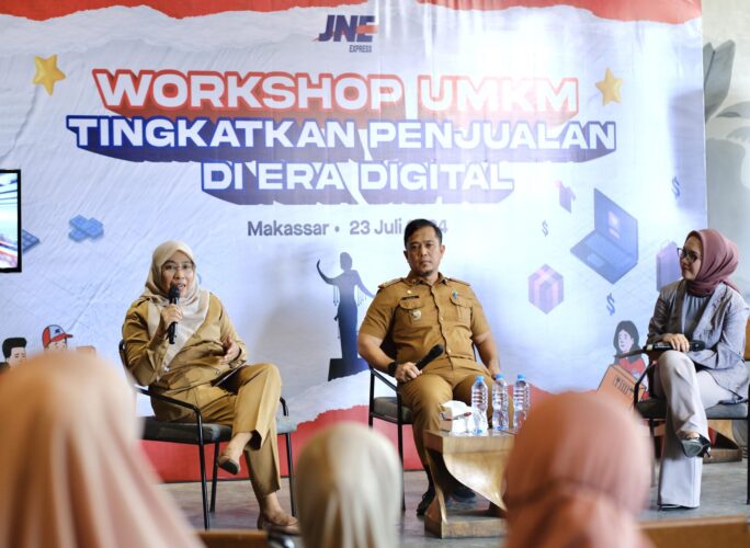 JNE dan Pemkot Makassar Gelar Talkshow Dukung UMKM Go Digital