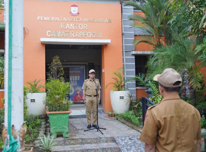 Aminuddin Genjot Kedisiplinan Pegawai Kecamatan Rappocini