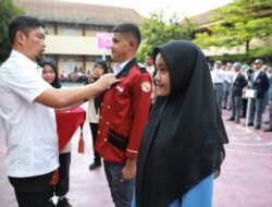 Pjs Walikota Arwin Azis Bakar Semangat Siswa-siswi Lomba Tata Upacara 