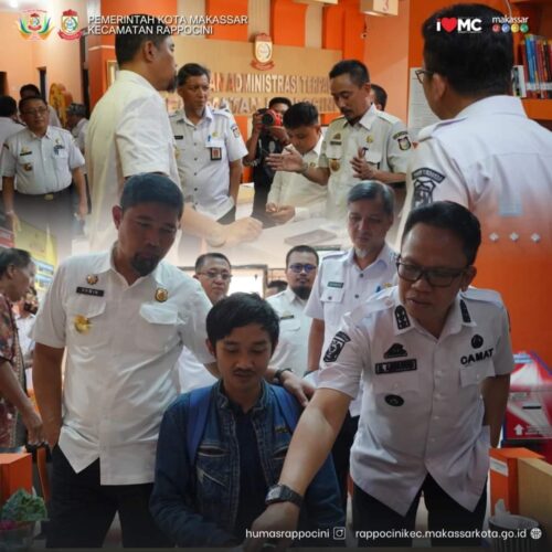 Aminuddin dan Jajaran Terima Kunjungan Silaturahmi Pjs Wali Kota Makassar