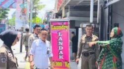 Hari Kedua Penertiban PKL di Kecamatan Rappocini Libatkan Satpol PP Makassar