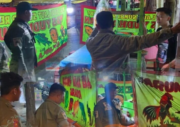 Tindak Lanjuti Laporan Warga, Camat Rappocini Turunkan Satpol PP Tertibkan PKL