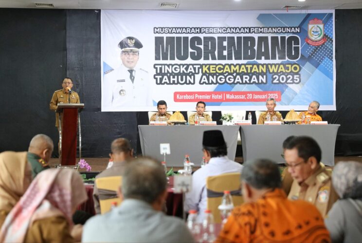 Usulan Program Kelurahan Se Kecamatan Wajo Dibahas di Musrenbang