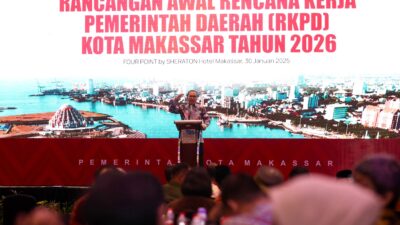 Danny Buka Forum Konsultasi Publik RKPD Makassar