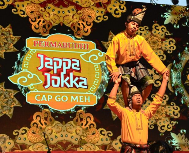 Atraksi Barongsai hingga Tari Karannuang Pukau Pengunjung Jappa Jokka Cap Go Meh