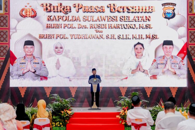 Andi Sudirman Hadiri Buka Puasa Bersama Polda Sulsel