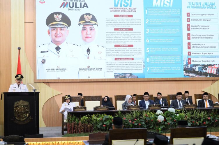 Munafri - Aliyah Optimis Jadikan Makassar Unggul, Inklusif, Aman dan Berkelanjutan Lima Tahun ke Depan