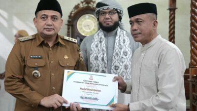 Pemkot Makassar Kucurkan Dana Hibah untuk Masjid Nurul Kautsar