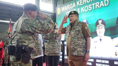 Munafri Arifuddin Dikukuhkan Jadi Warga Kehormatan Divisi Infanteri 3 Kostrad