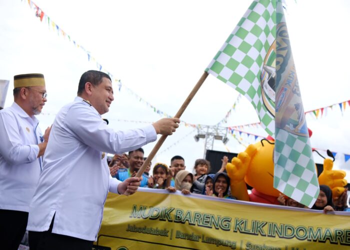 Lepas Peserta Mudik Gratis, Munafri Arifuddin Ingatkan Keselamatan
