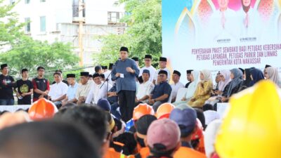 Ribuan Paket Bahan Kebutuhan Pokok Dibagikan kepada Pekerja Informal