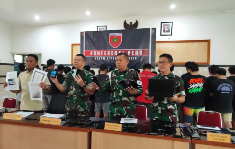 Kodam Hasanuddin Bongkar Sindikat Passobis di Sidrap
