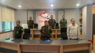 Bidang Intelijen Kejati Sulsel Hadiri Sosialisasi Pengawasan Perizinan Daerah Secara Virtual