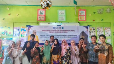 Dosen UNM Dekatkan Konsep “Deep Learning dan AI” ke Guru SD Inpres Katangka Gowa