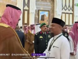 Gubernur Sulsel Dapat Kehormatan Khusus dari Kerajaan Arab Saudi di Tengah Ibadah Haji