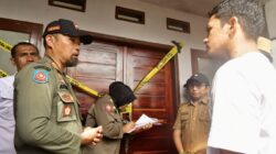 Satpol PP Sulsel Tertibkan Bangunan Ilegal di Lahan GOR Sudiang