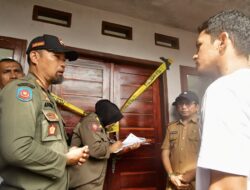 Satpol PP Sulsel Tertibkan Bangunan Ilegal di Lahan GOR Sudiang