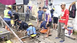 Pemasangan Sambungan Air Gratis Sentuh Warga di Kecamatan Manggala