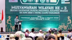 Buka Muswil ke-3 ISMI, Sekda Sulsel Dorong Peran Saudagar Muslim Bangun Ekonomi Umat